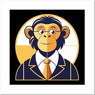 Suave Ape: Modern Style Icon Posters and Art